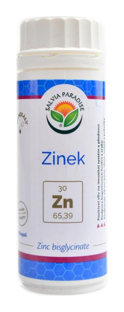 Zinek 60 kapslí zinc bisglycinate