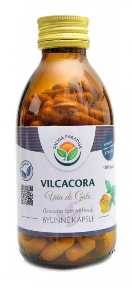 Vilcacora 120 kapslí  Uncaria tomentosa