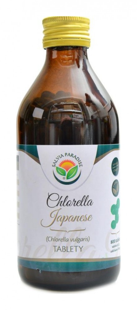 Chlorella japanese 800 tablet Chlorella vulgaris pyrenoidosa
