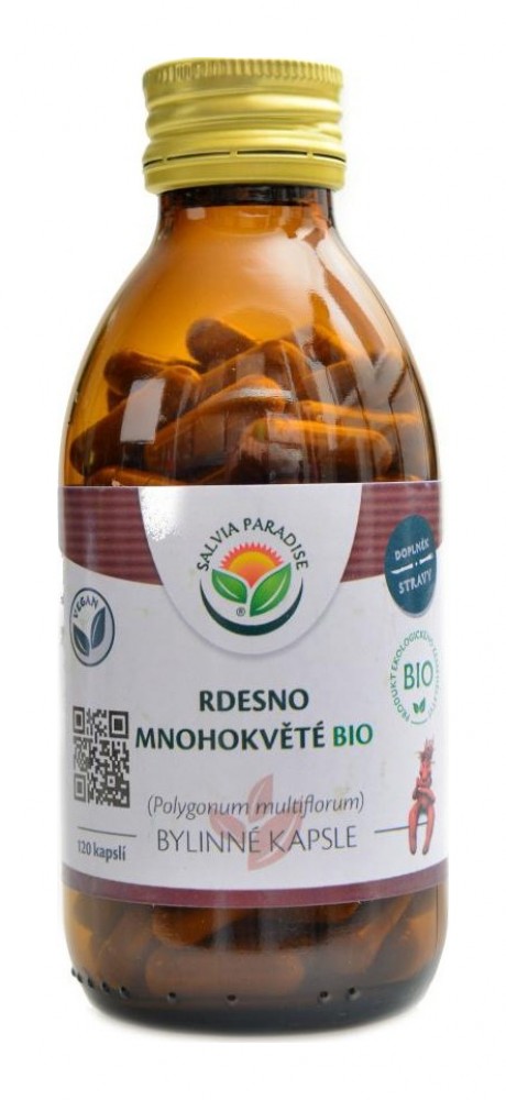 Rdesno mnohokvěté BIO 120 kapslí Polygonum multiflorum