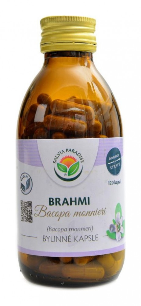 Brahmi bacopa monnieri 120 kapslí