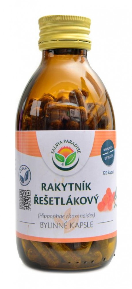 Rakytník řešetlákový 120 kapslí Hippophae rhamnoides