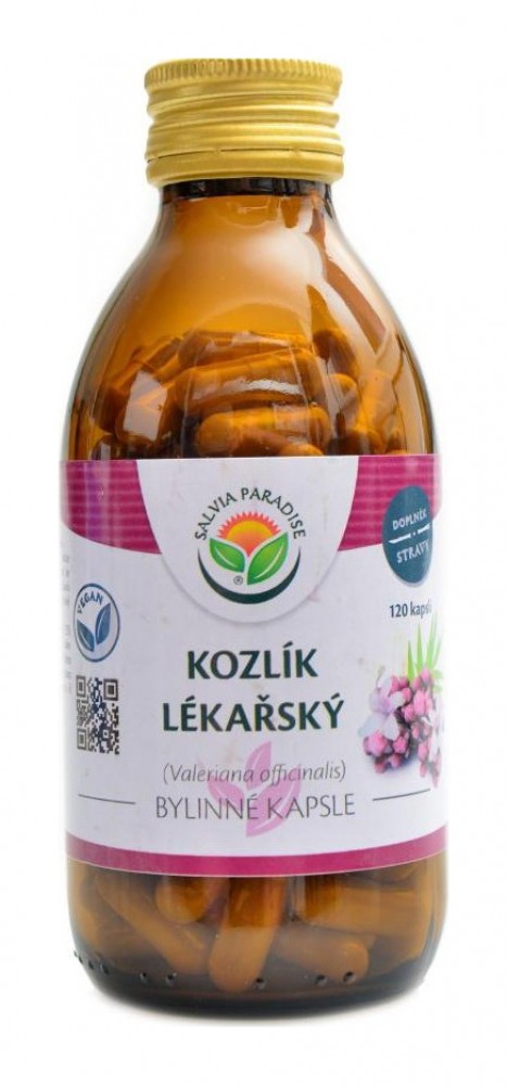 Kozlík lékařský 120 kapslí Valeriana officinalis