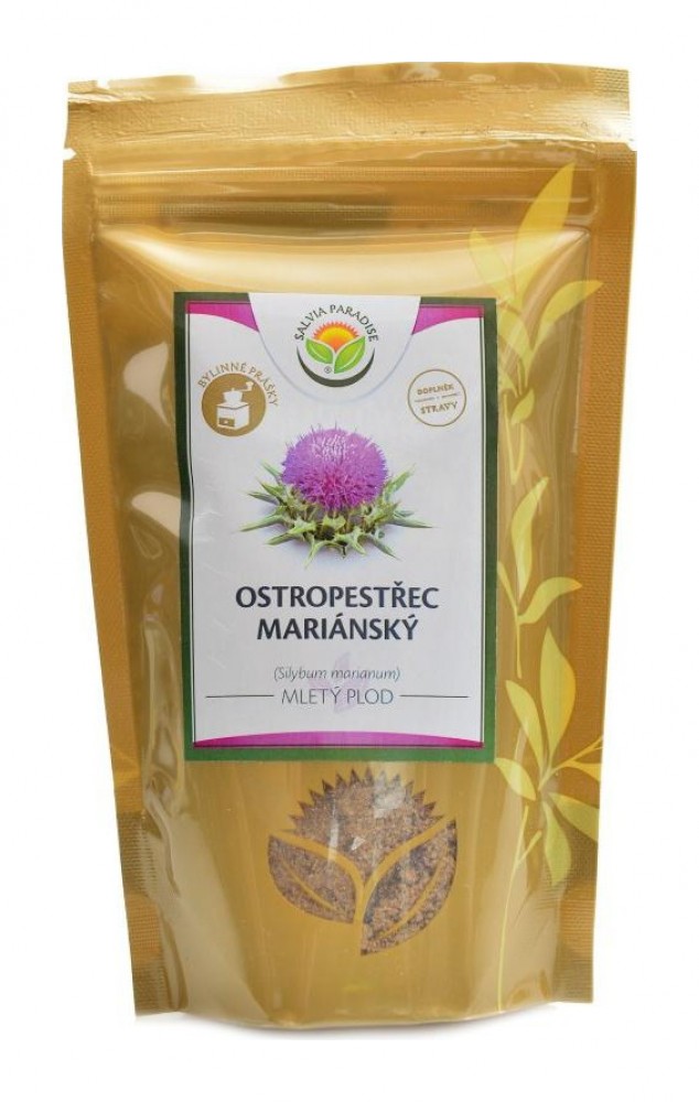 Ostropestřec mletý plod 120 g Silybum marianum