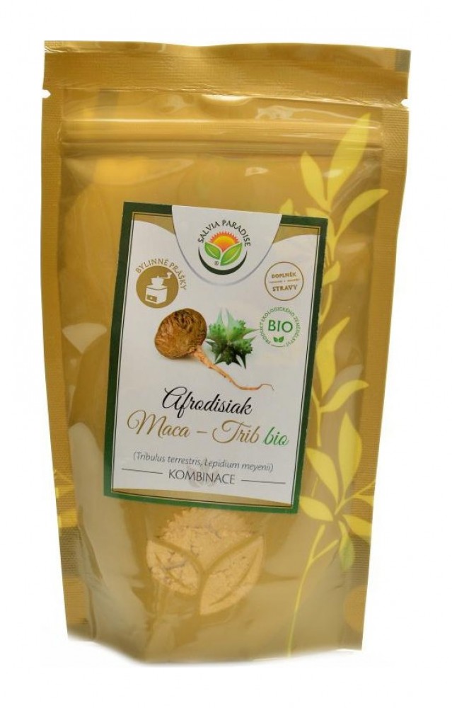 Afrodisiak Maca - Trib prášek BIO 100 g Tribulus terrestris, Lepidium meyenii