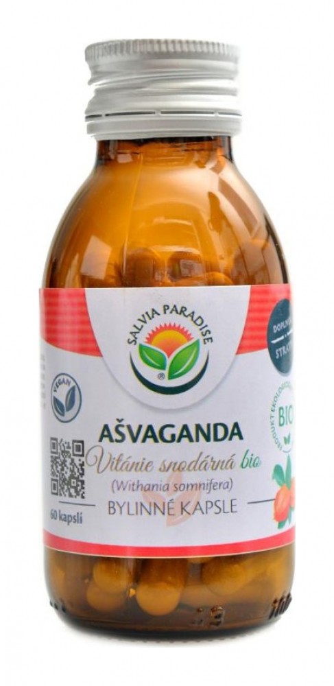 Ašvaganda vitánie BIO 60 kapslí ashwaghanda
