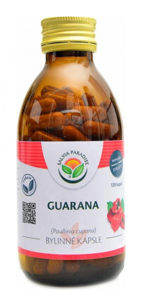 Guarana 120 kapslí Paullinia cupana