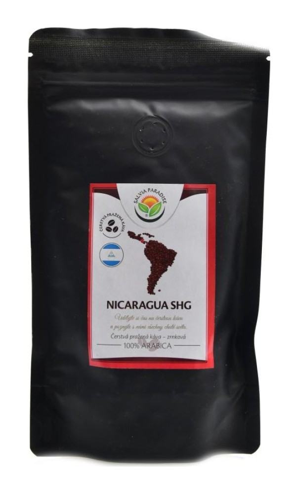 Káva Nicaragua 100g - 100% Arabica zrnková čerstvě pražená