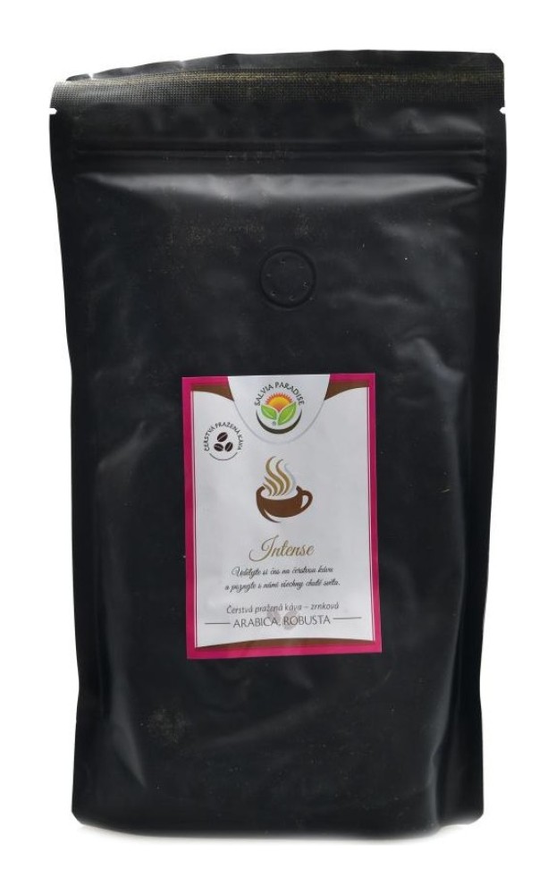 Salvia Paradise káva Intense zrnková čerstvě pražená arabica/robusta 250 g