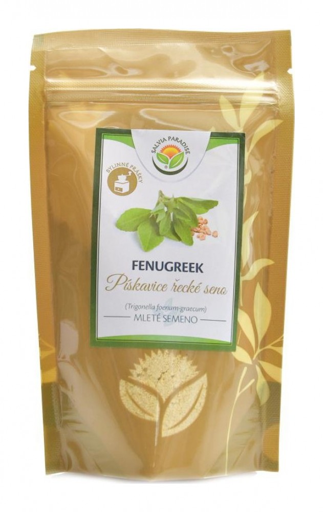 Pískavice řecké seno fenugreek mleté semeno 100 g