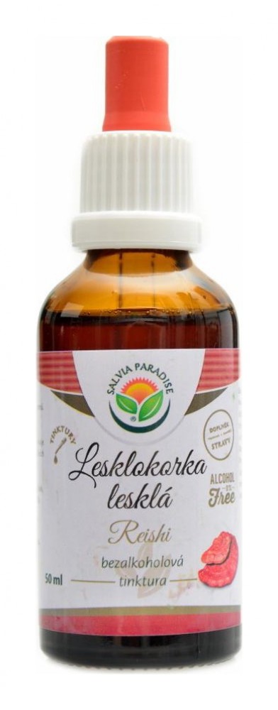 Lesklokorka lesklá Reishi AF tinktura 50ml Ganoderma lucidum