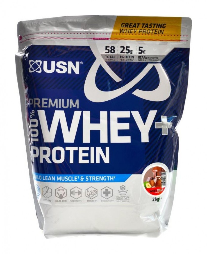 100% Premium whey protein BAG 2000g