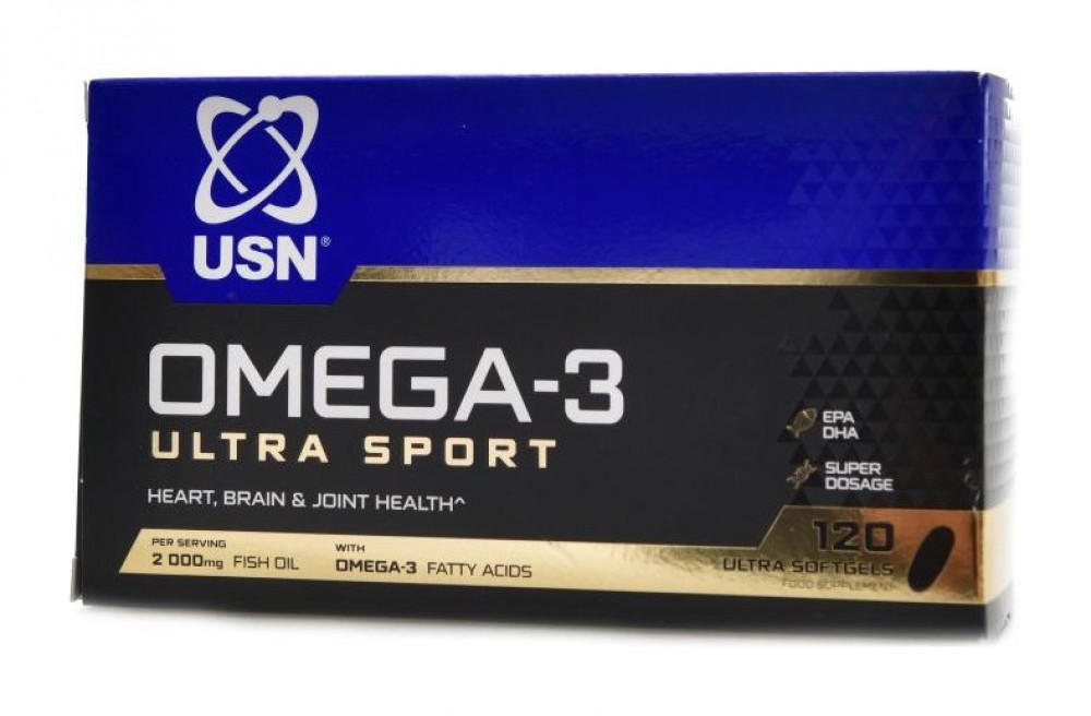 Ultra sport Omega 3 softgels 120 tablet