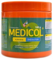 Medicol vláknina + živé kultury 180 g 