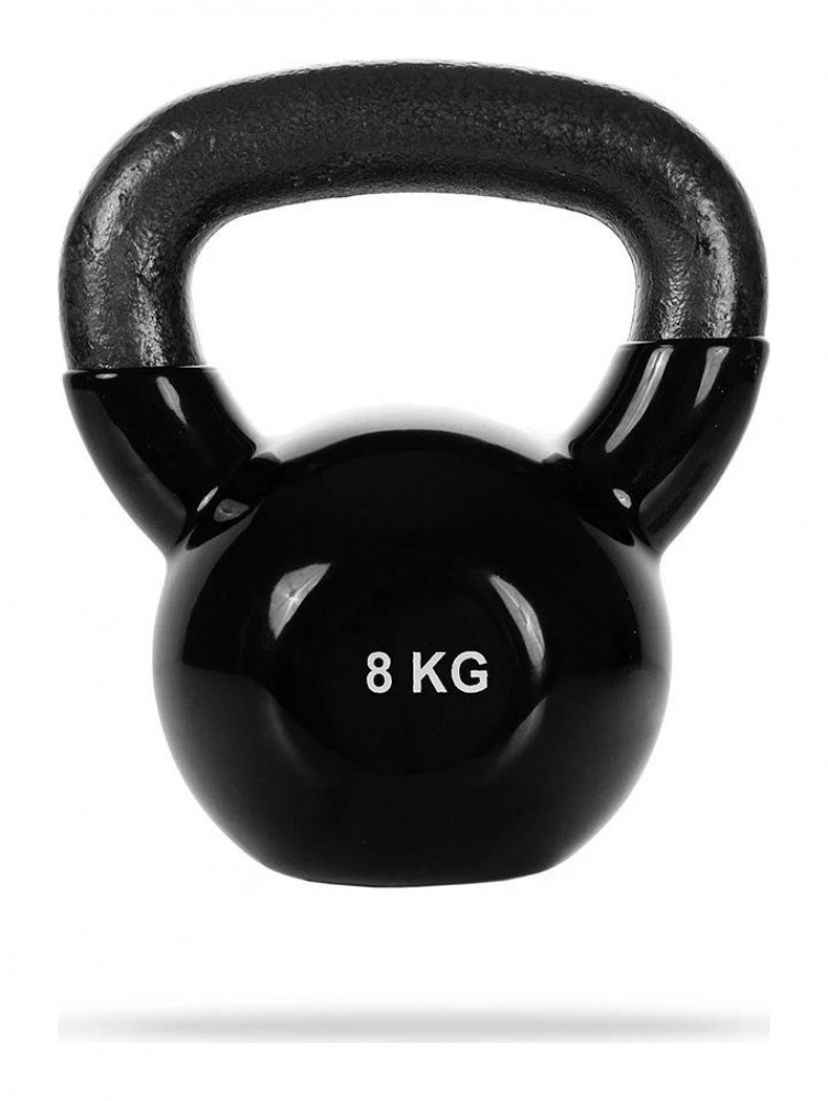 Kettlebell black 8 kg 