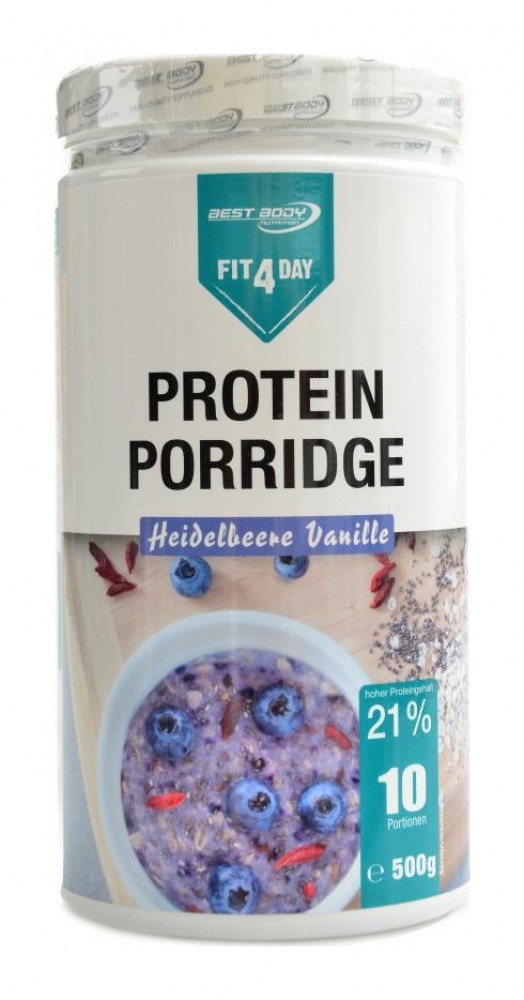 Protein porridge borůvka s vanilkou 500 g proteinová kaše