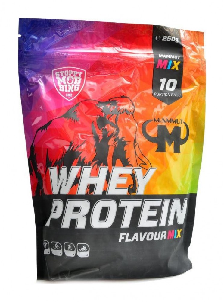 Whey protein 10 x 25 g mixed bag