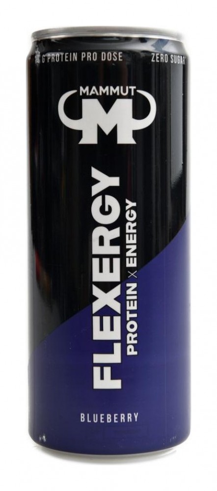 Flexergy protein drink RTD 330 ml borůvka