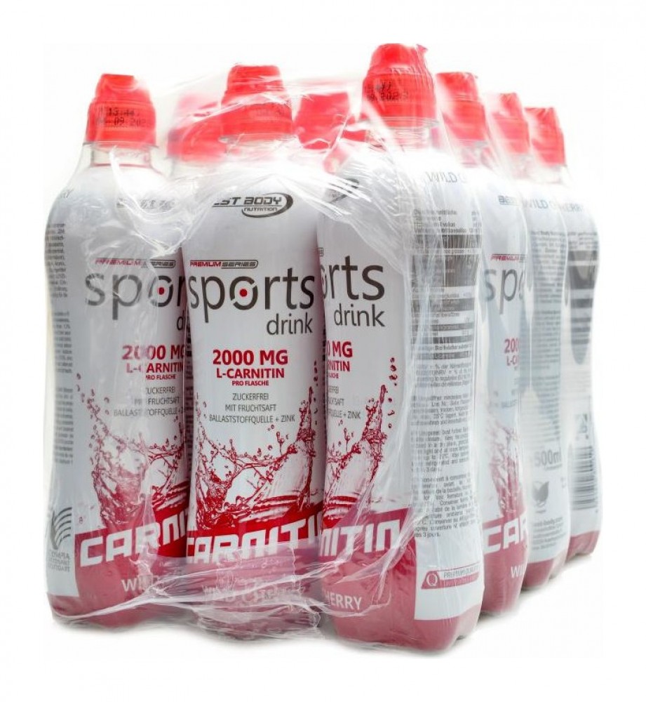 Sports drink Carnitin 2000mg RTD 12 x 500 ml