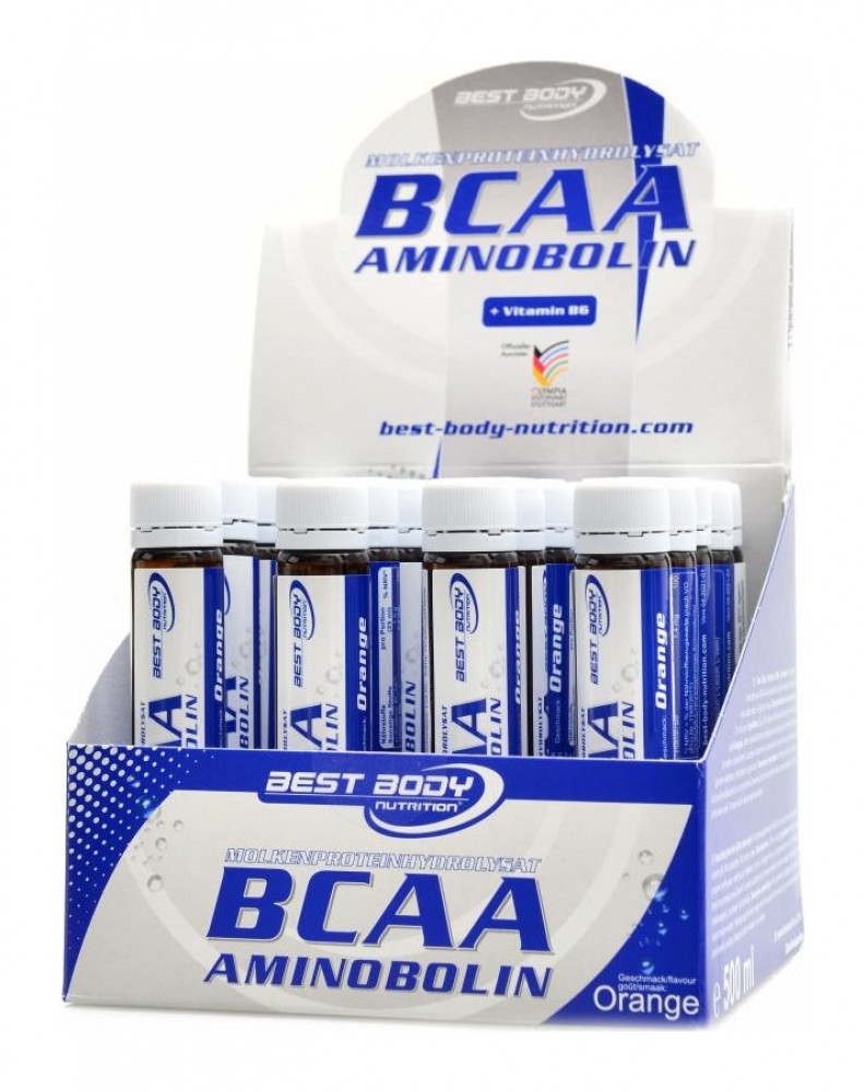 BCAA aminobolin orange 20 x 25 ml ampoules