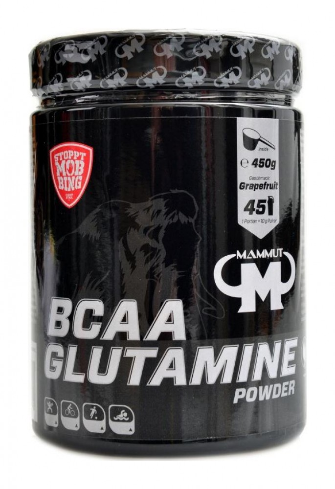 BCAA Glutamine powder 450 g grapefruit