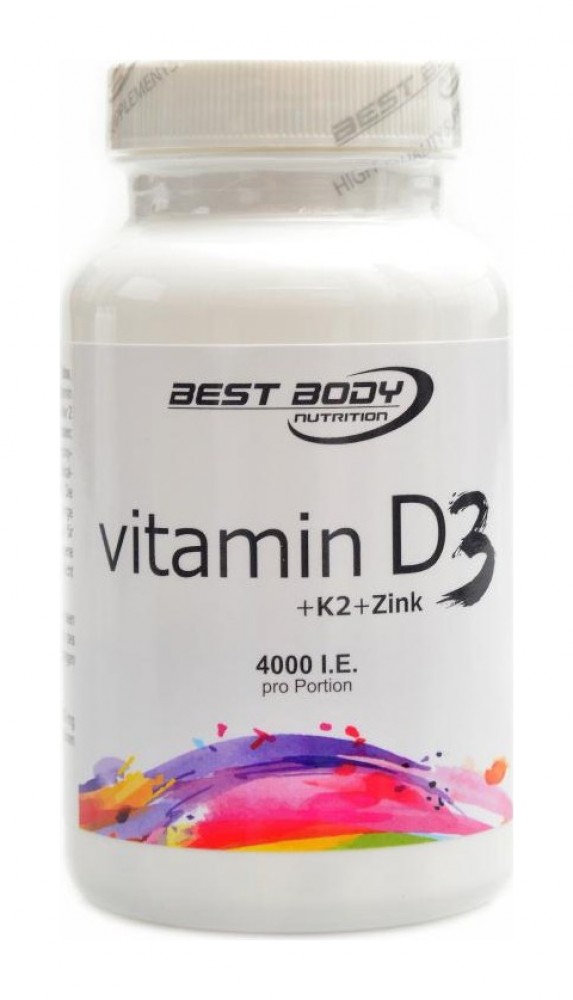 Vitamin D3 + K2 + zinc 80 tablet