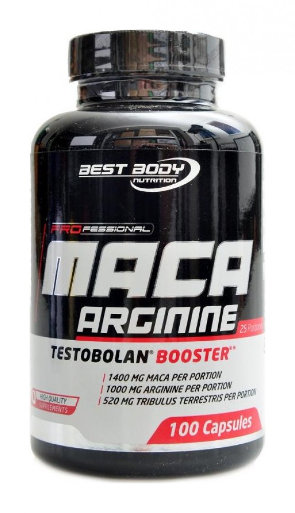 Professional Maca Arginine testobolan booster 100 kapslí