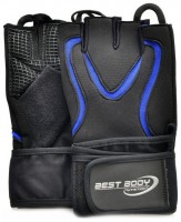 Fitness rukavice Top grip modré 