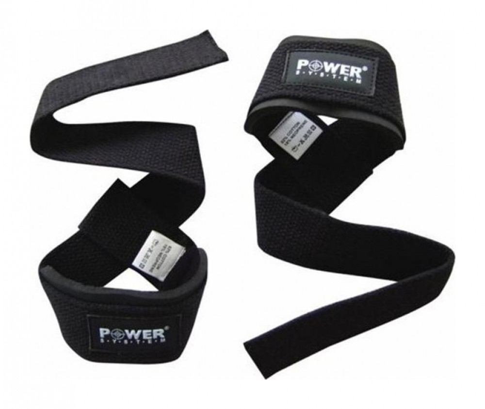 Trhačky Power straps black 3400