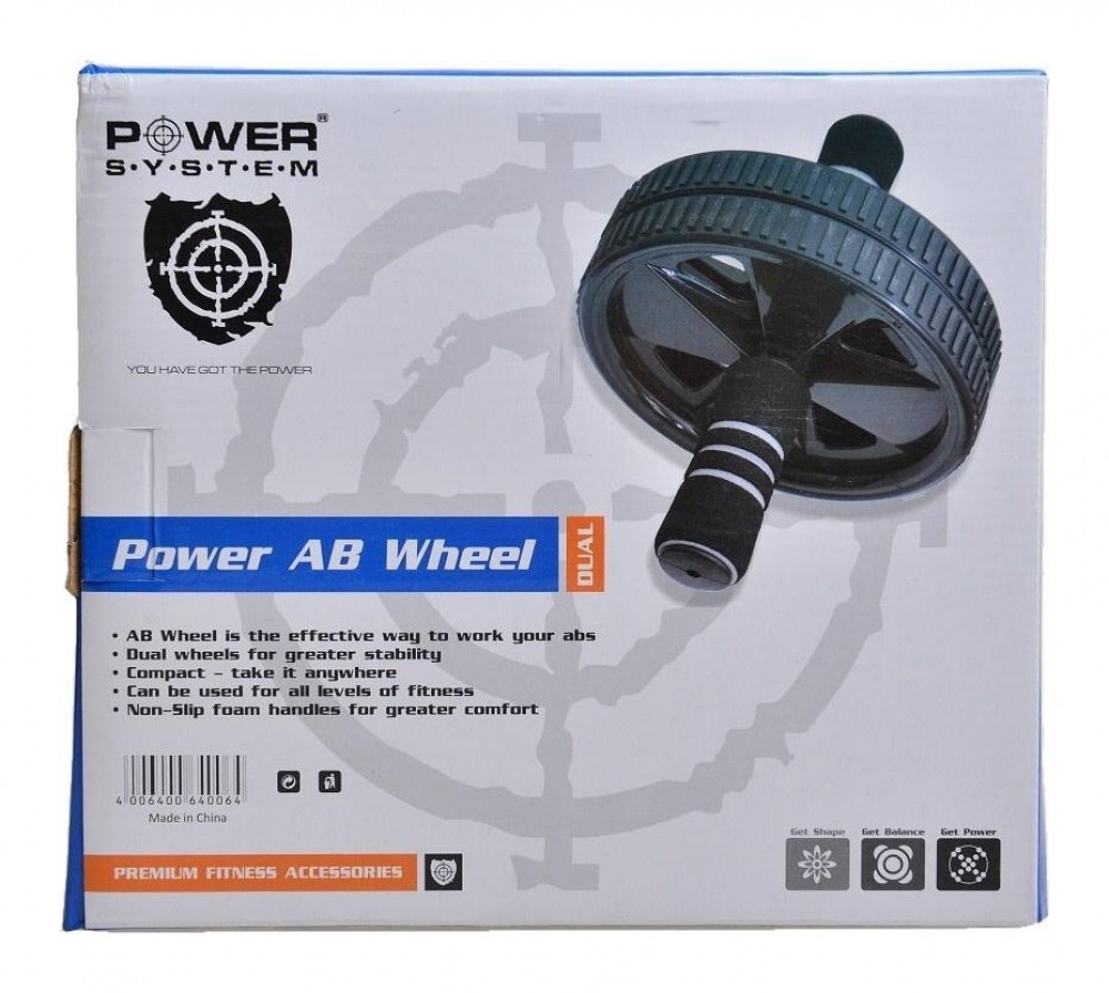 Posilovací kolečko Power AB Wheel 4006