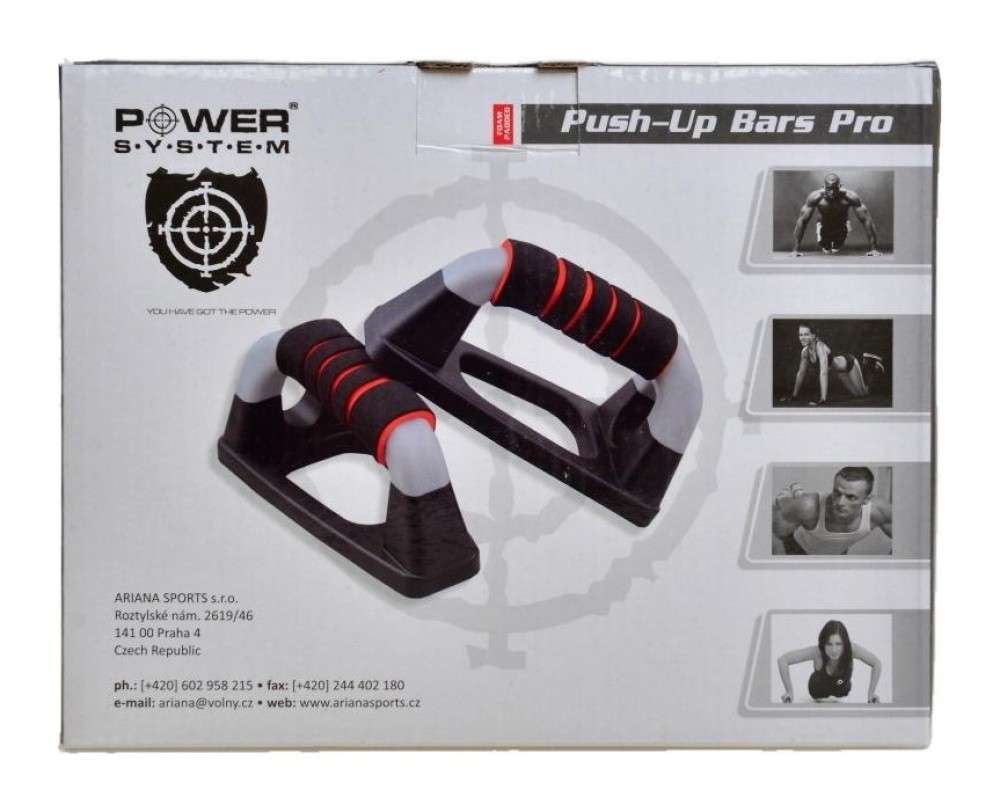 Podpěry na kliky Push Up bar Pro 4022