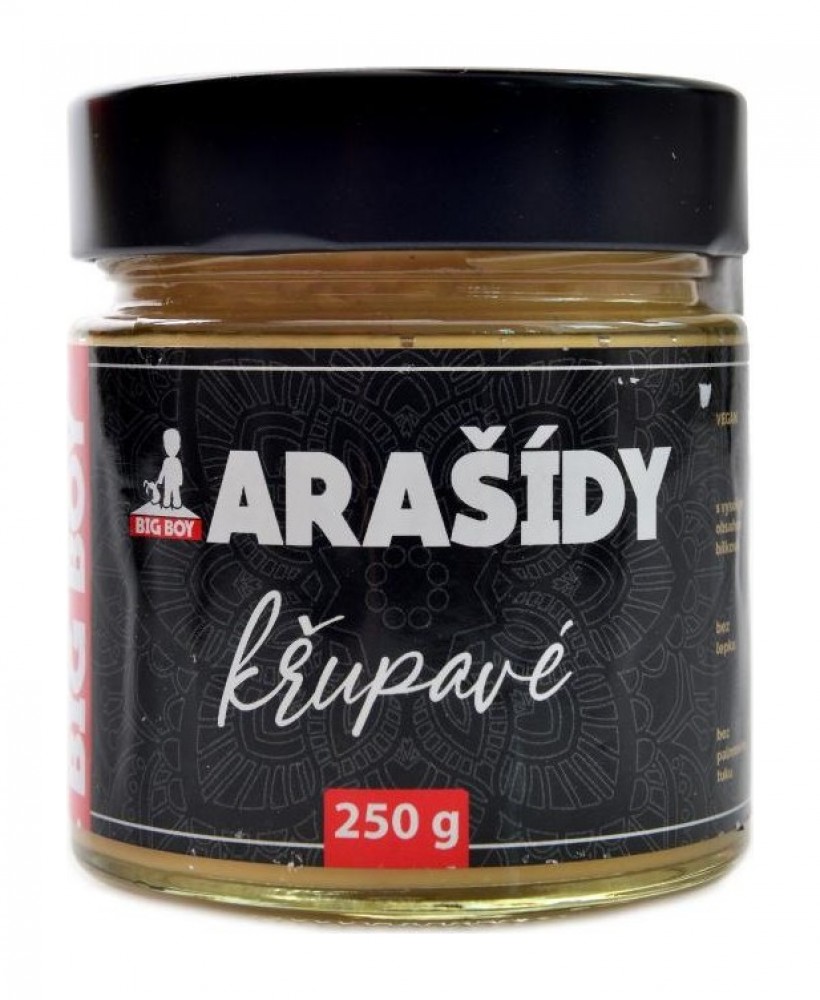 Arašídový krém křupavý 250g Peanut Butter crunchy