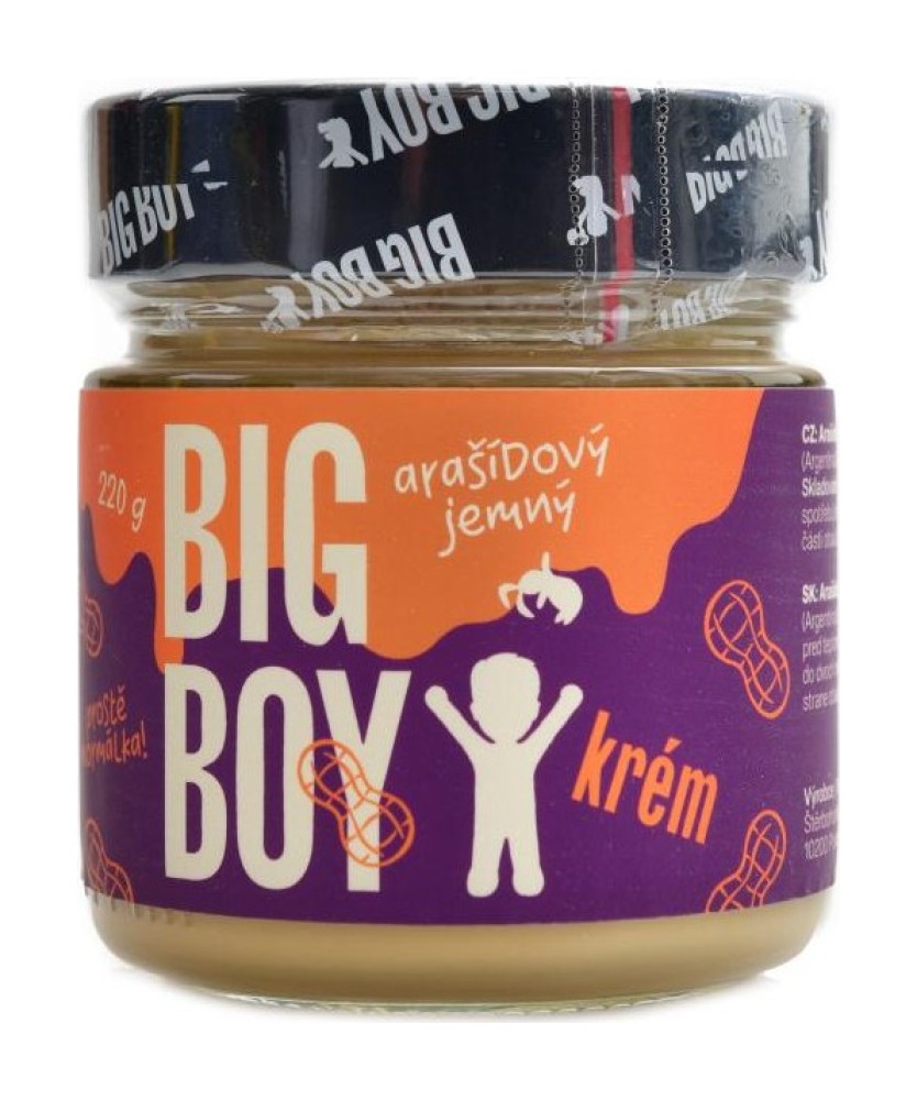 Arašídový krém 220g Peanut Butter smooth