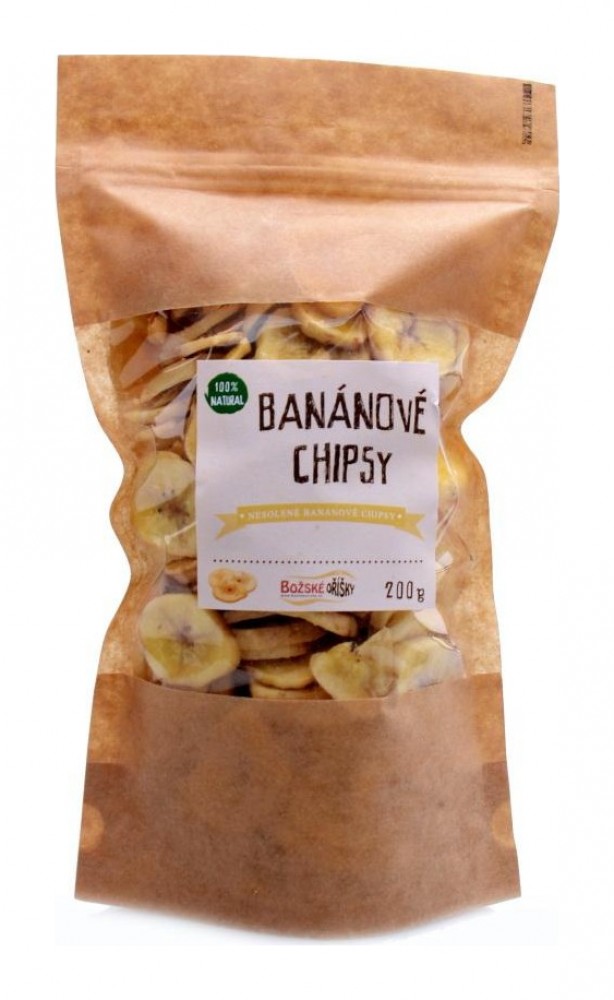 Banánové chipsy 200g