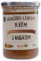 Arašído-lískový krém s nugátem 390g 