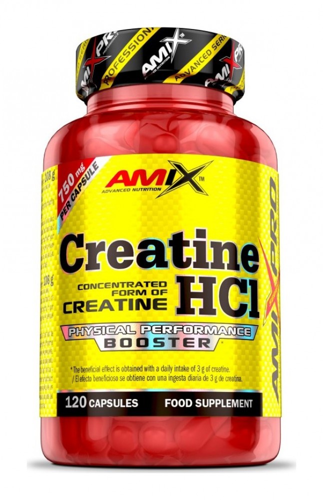 Creatine HCL 120 kapslí