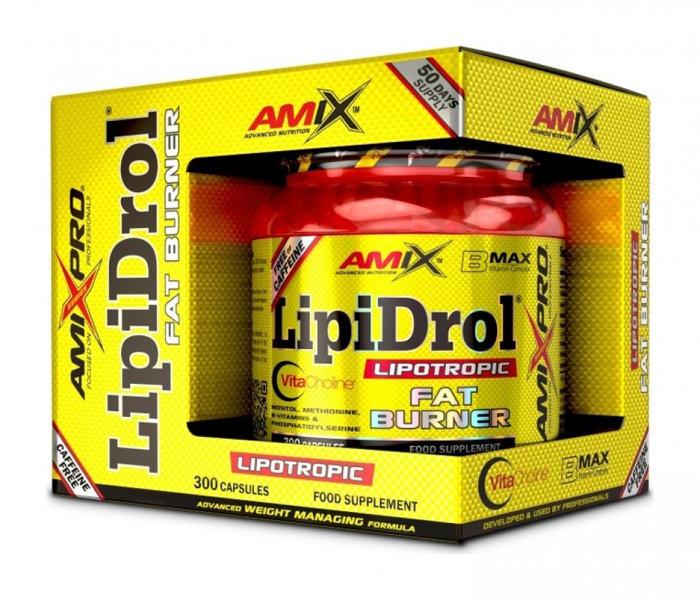 Lipidrol fat burner plus 300 kapslí