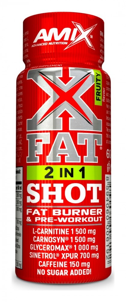 X-Fat® 2 in 1 SHOT 60ml Fruity