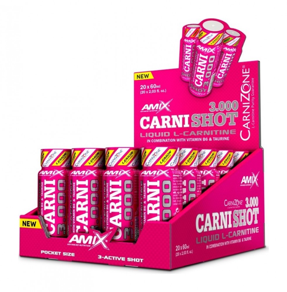 Carni Shot 3000mg 20 x 60 ml