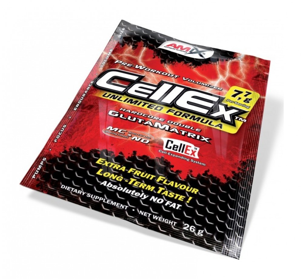 Cellex 26 g pre-workout formula