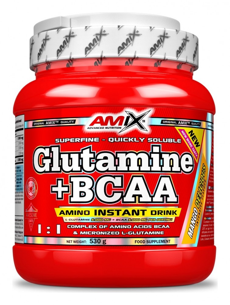 L-Glutamine + BCAA powder 500 g natural