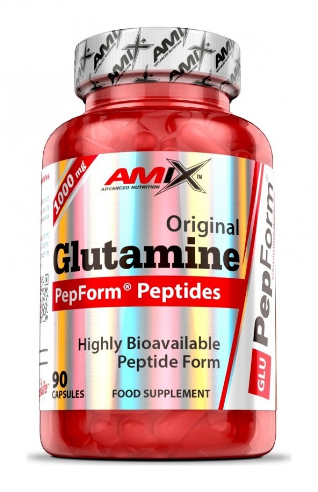 Glutamine Pepform peptides 500mg 90 kapslí