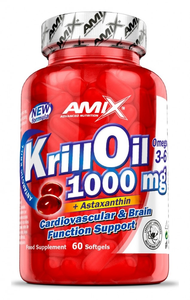 Krill oil 1000 mg 60 softgels