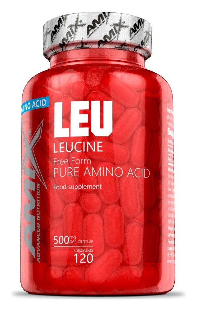 L-Leucine pure 1000 mg 120 kapslí