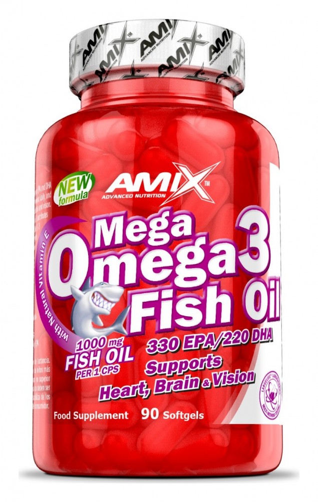 Super Omega 3 fish oil 1000 mg 90 kapslí