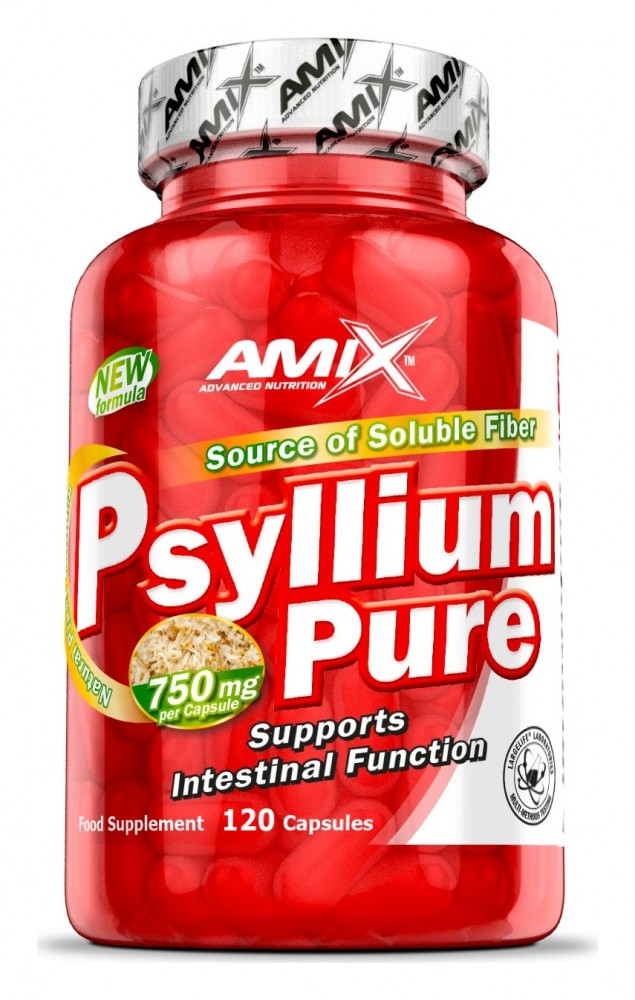 Psyllium husk Pure 1500 mg 120 kapslí