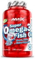 Super Omega 3 fish oil 180 kapslí 1000mg 