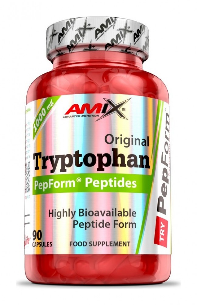 Tryptophan Pepform peptides 500 mg 90 kapslí