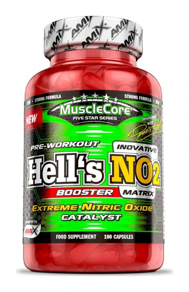 Hells NO2 100 kapslí pre workout