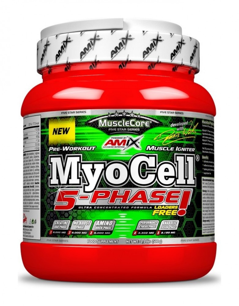 MyoCell 5-phase 500 g pre workout